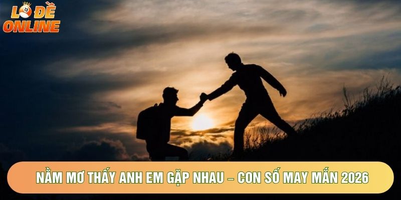 Nằm Mơ Thấy Anh Em Gặp Nhau – Con Số May Mắn 2026